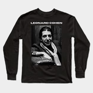 Leonard Cohen Long Sleeve T-Shirt